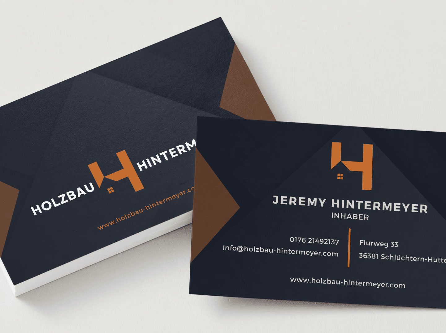 Visitenkarte holzbau Hintermeyer
