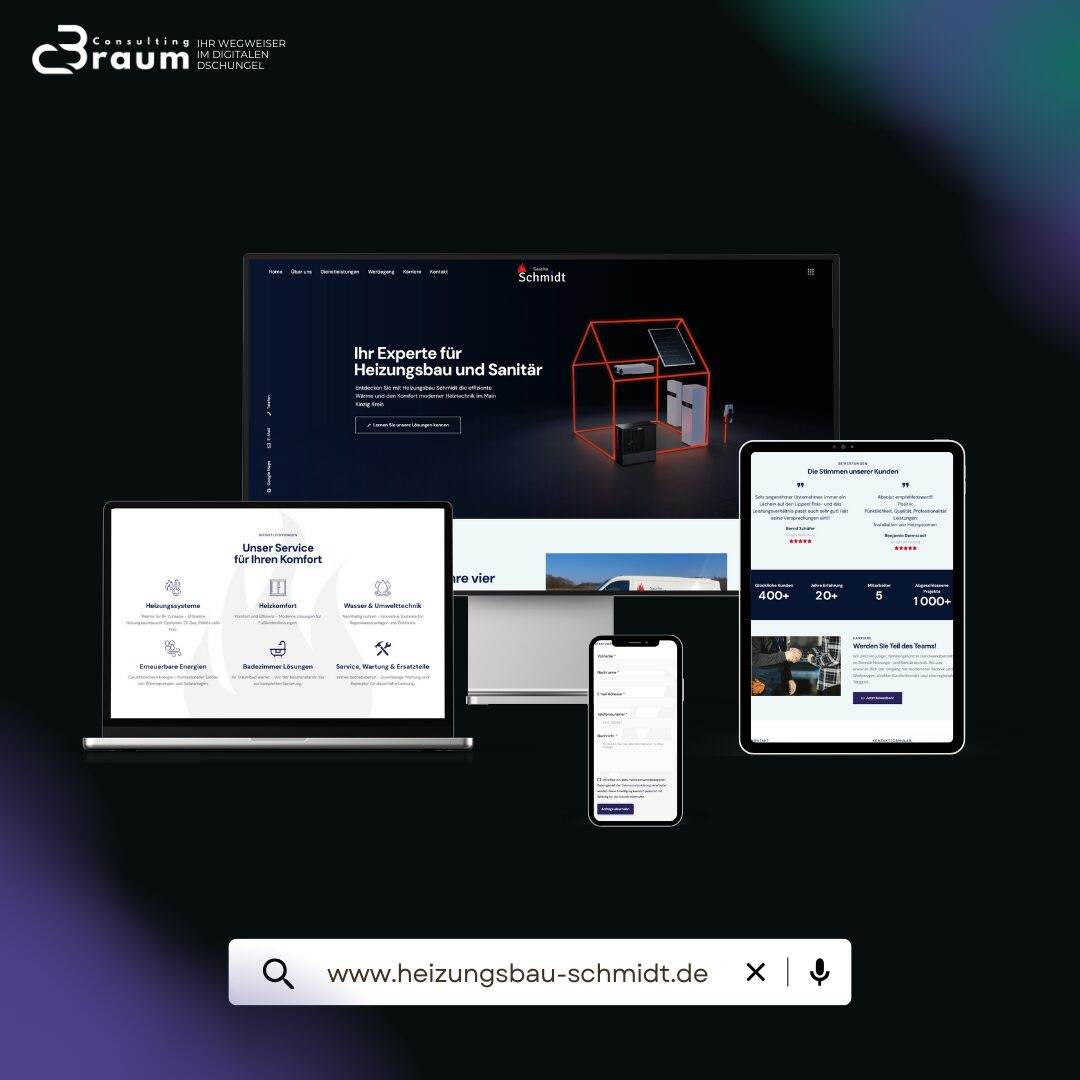 Showcase Heizungsbau Schmidt